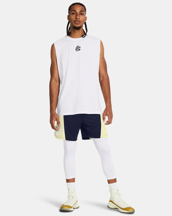 Men's Curry Brand ¾ Leggings in White image number 2